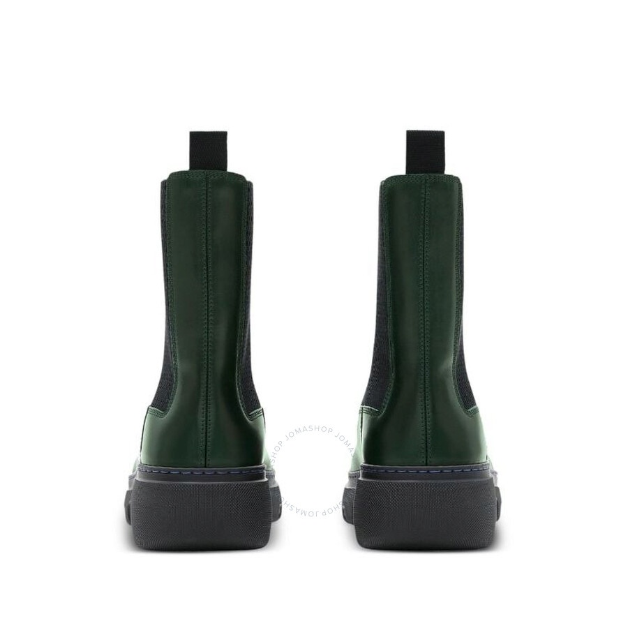 Burberry Creeper Leather Chelsea Boots - 3