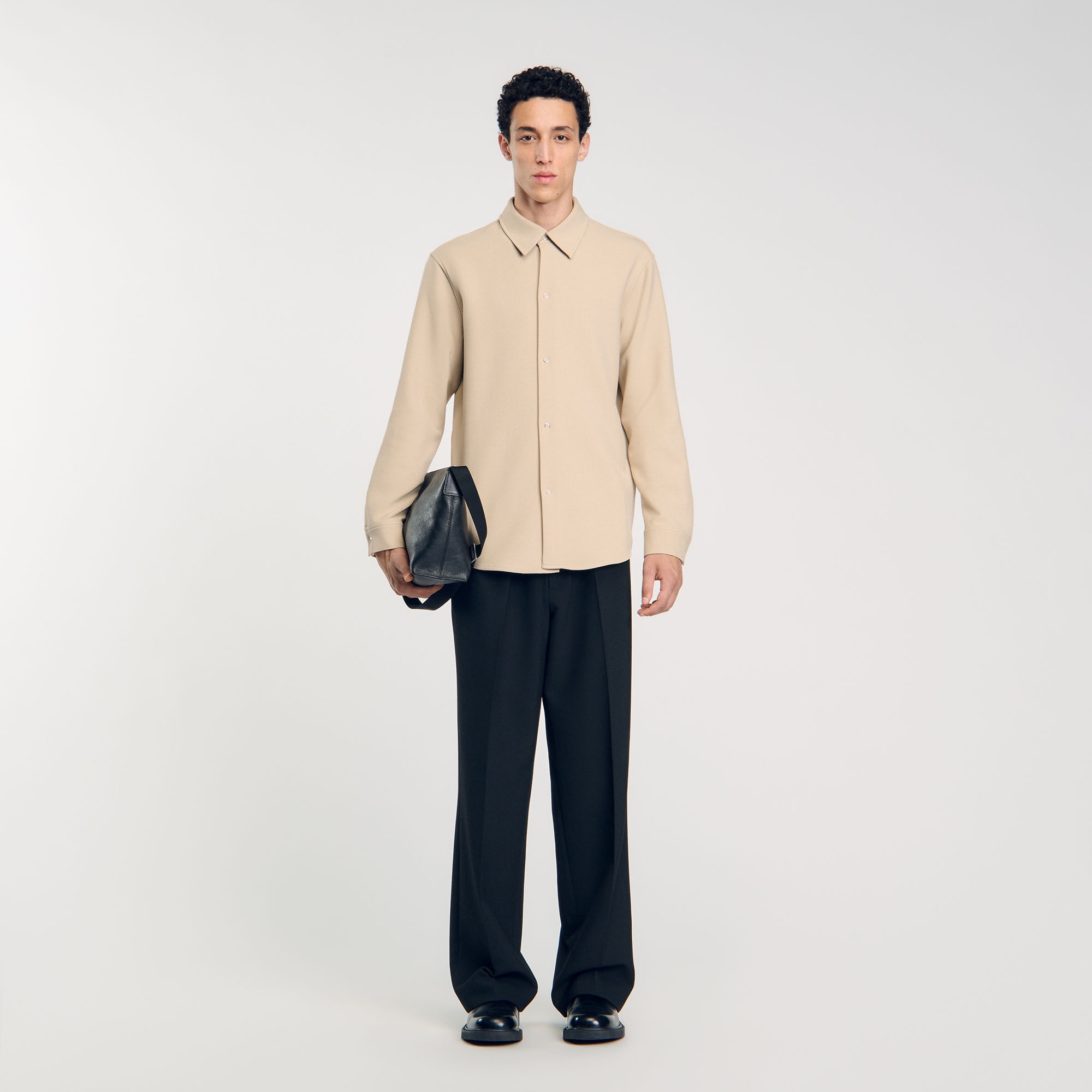 LONG-SLEEVED JERSEY SHIRT - 2