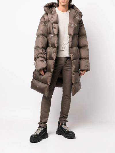 Rick Owens feather-down padded coat outlook