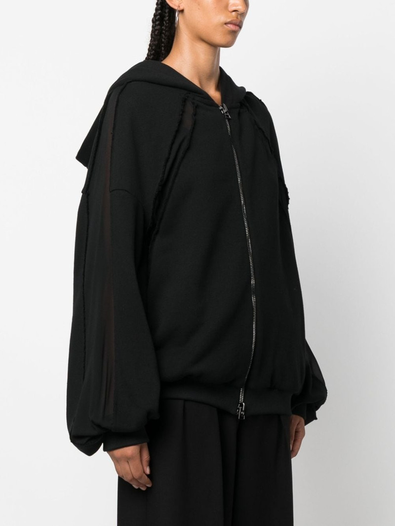 panelled zip-up 후드 3