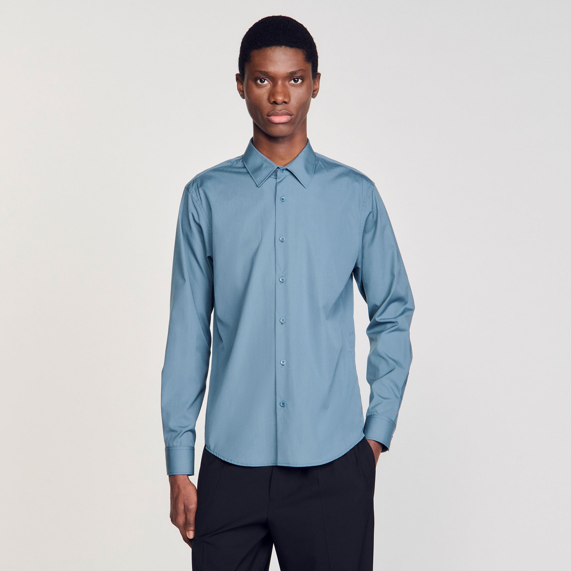 PLAIN SHIRT - 4