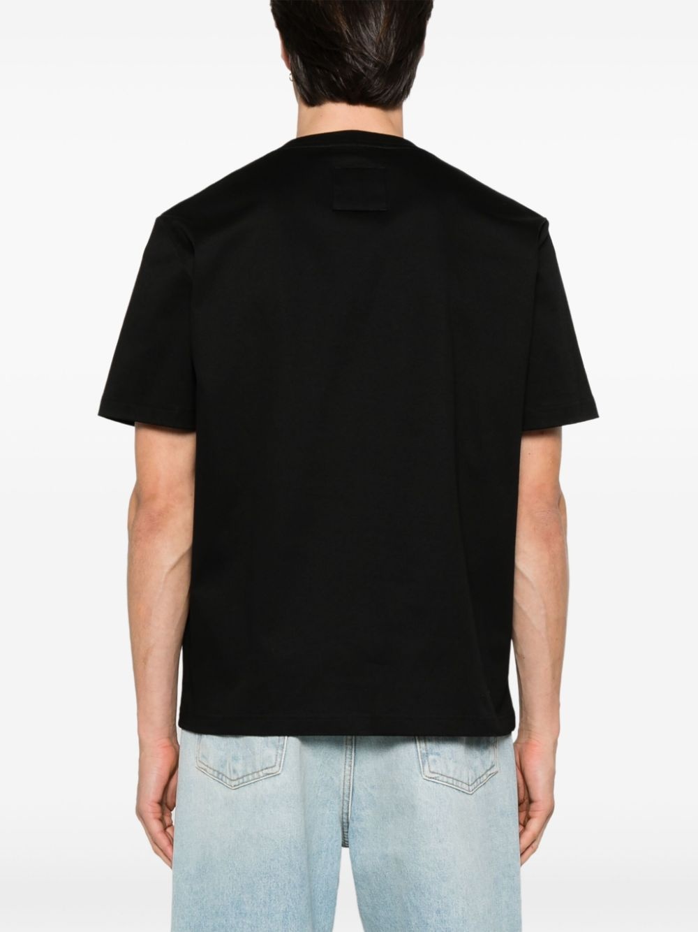 logo-embroidered T-shirt - 3