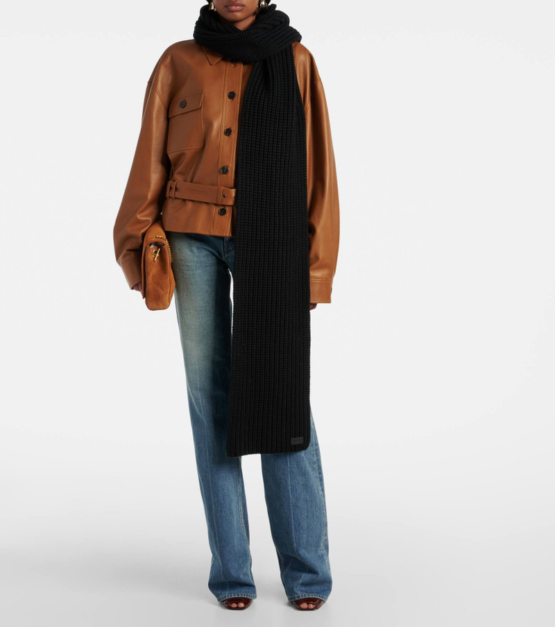 SAINT LAURENT Cashmere scarf outlook