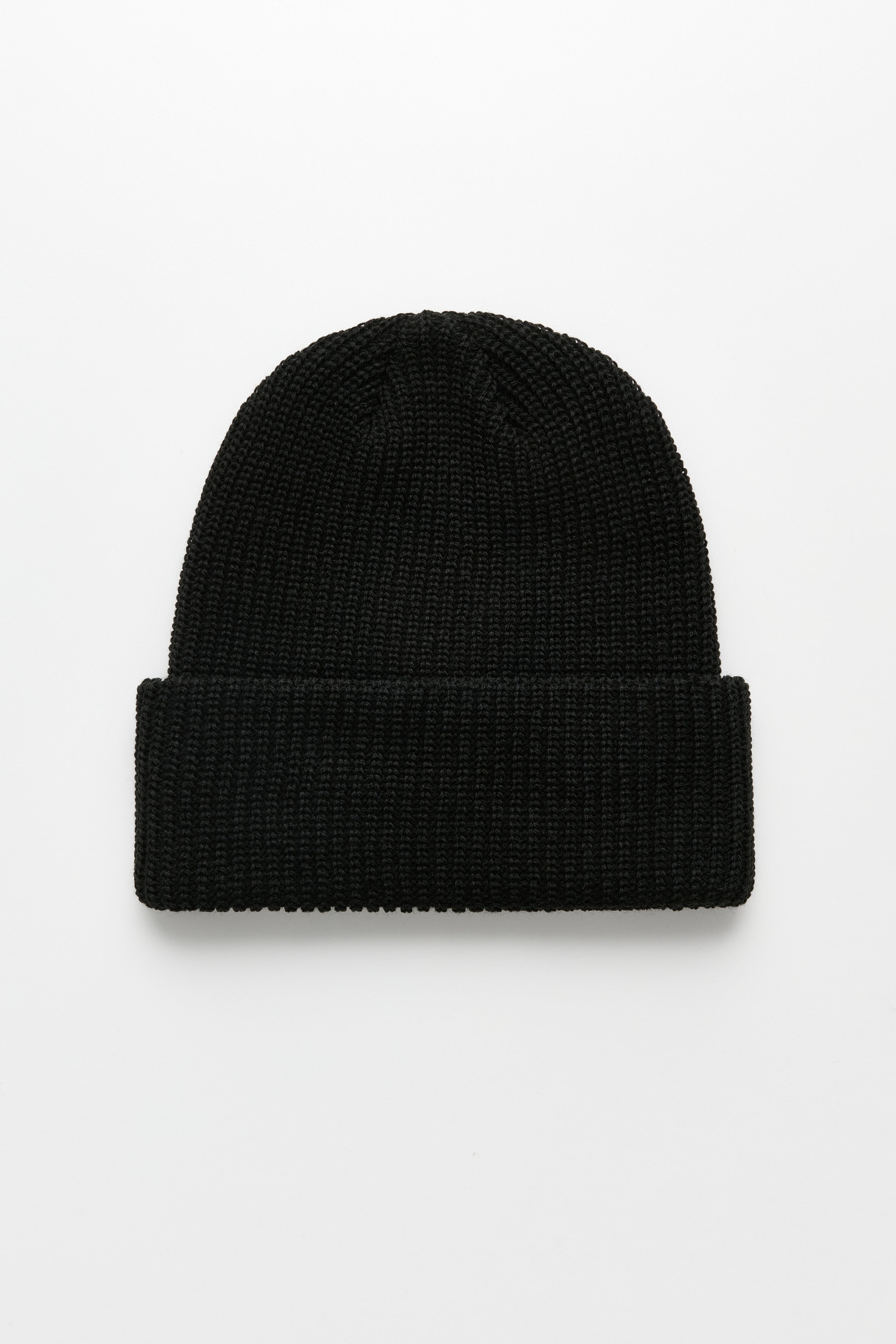 Noah NOAH CORE LOGO BEANIE BLACK | tresbien | REVERSIBLE