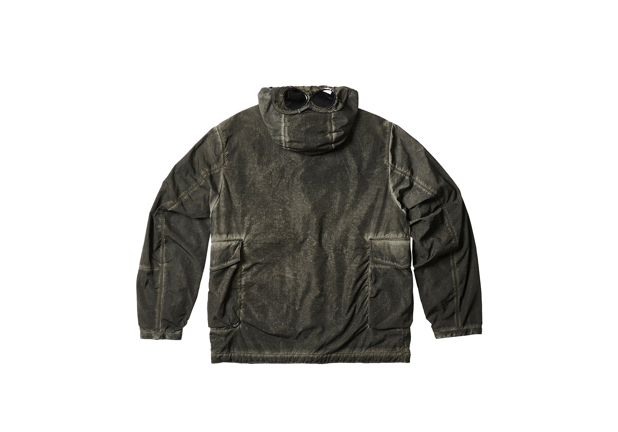 PALACE PALACE C.P. COMPANY SHELL GOGGLE JACKET BLACK | REVERSIBLE