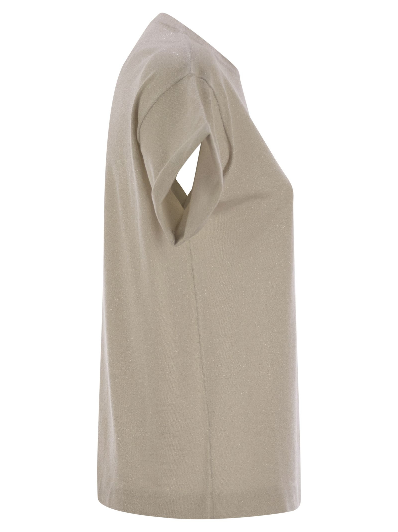 Brunello Cucinelli Women Sparkling Lightweight Cashmere And Silk Sweater - 3