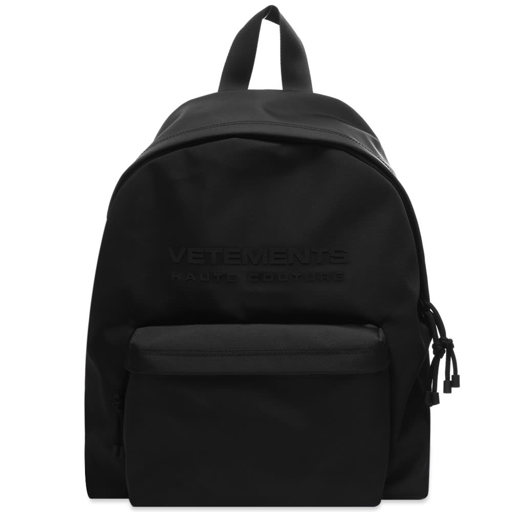 VETEMENTS Logo Haute Couture Backpack - 1