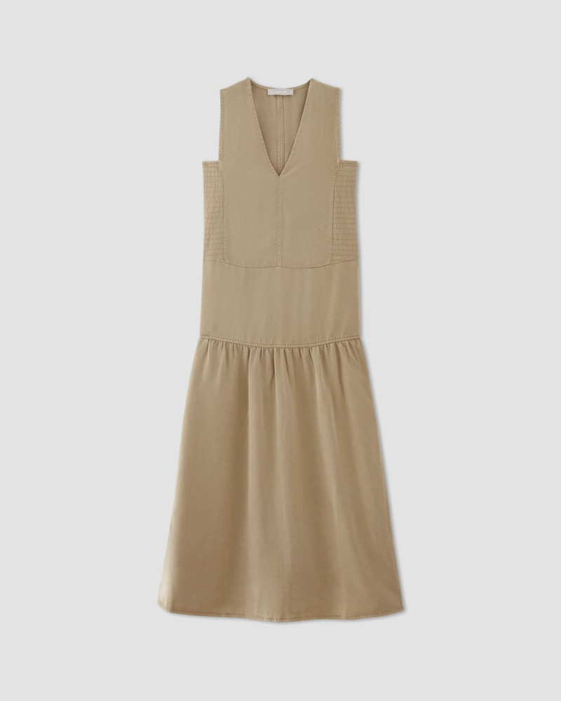 THE TENCEL™ V-NECK DRESS 1