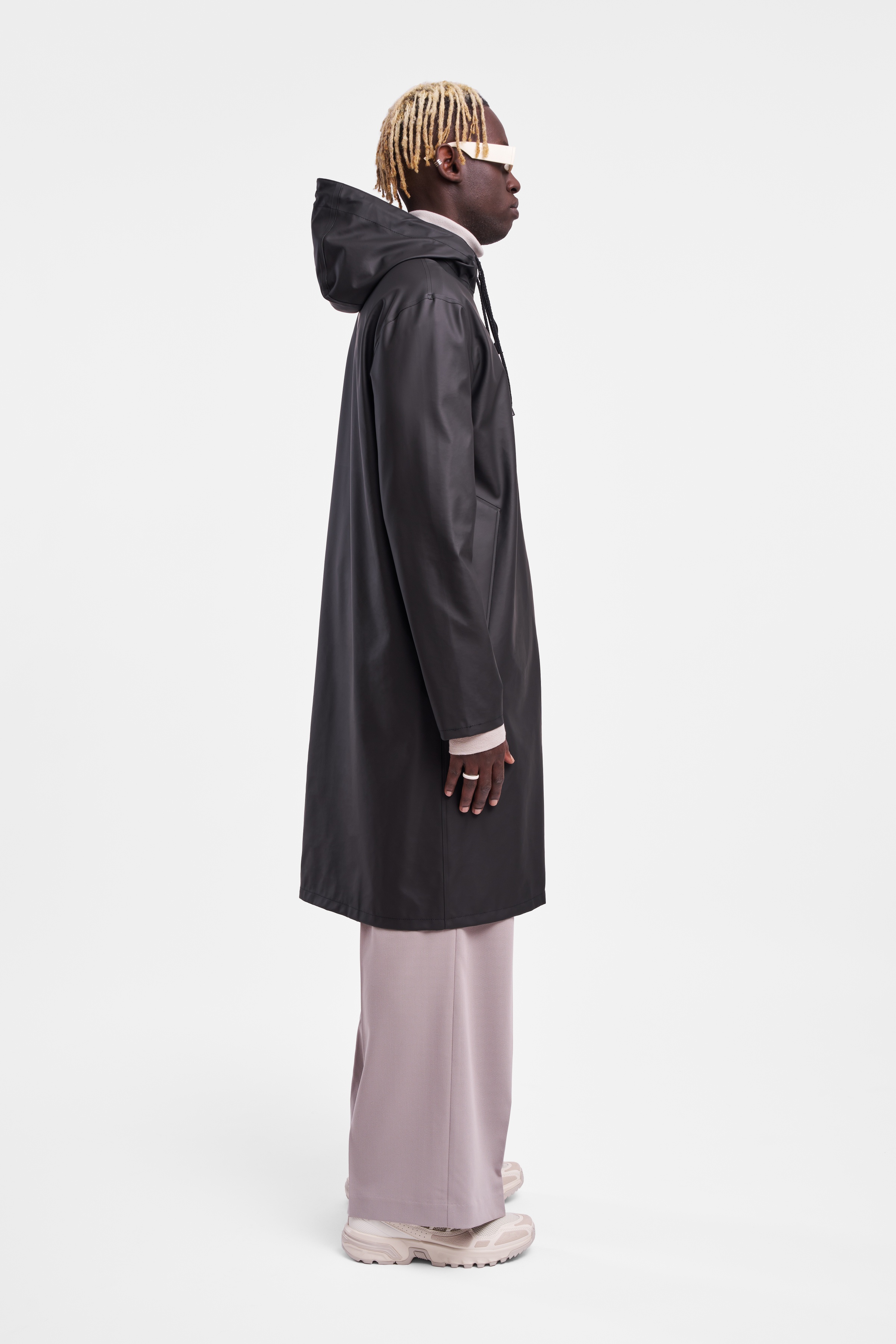 Camden Lightweight Parka Black - 3
