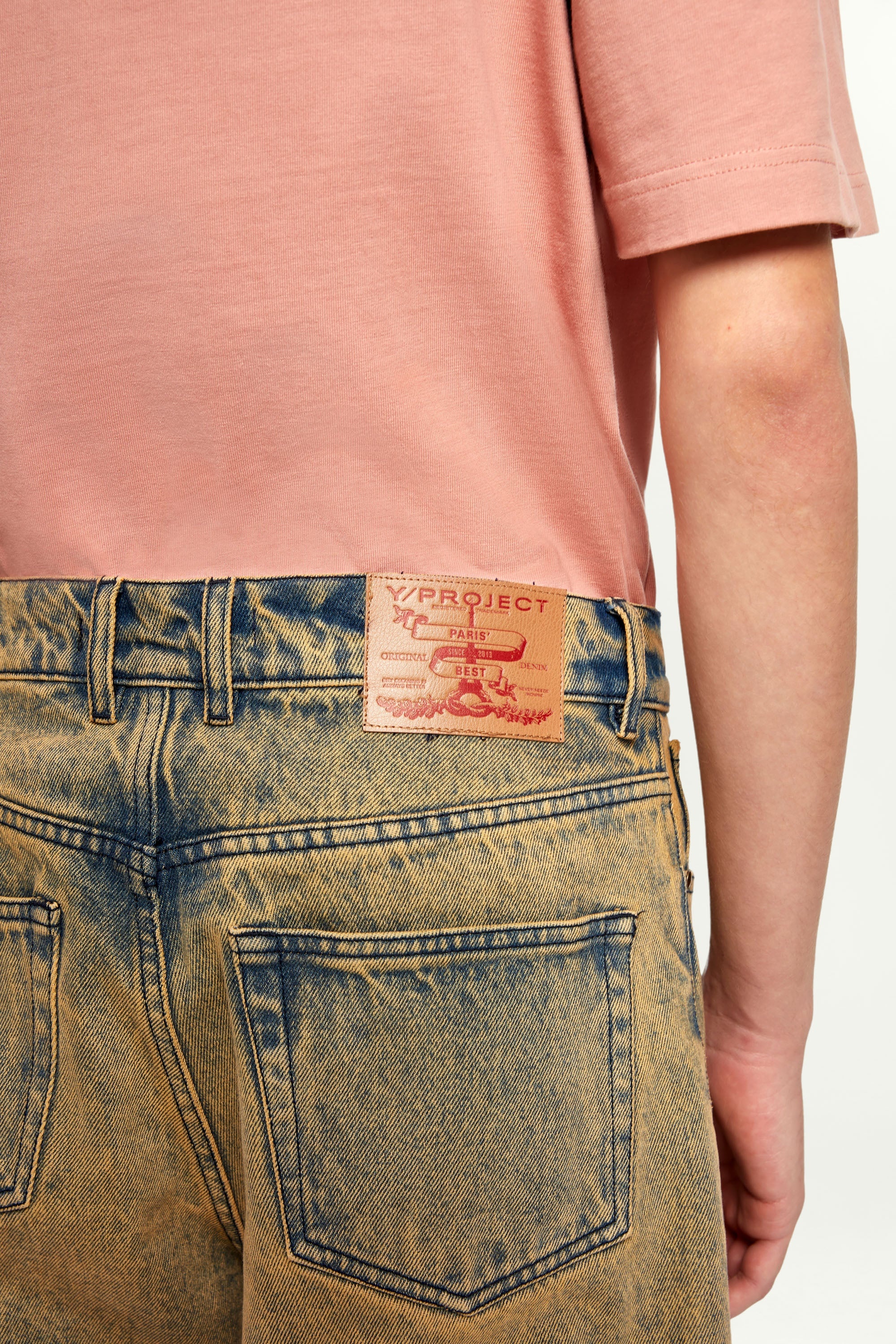 Pinched Logo Jeans - 8