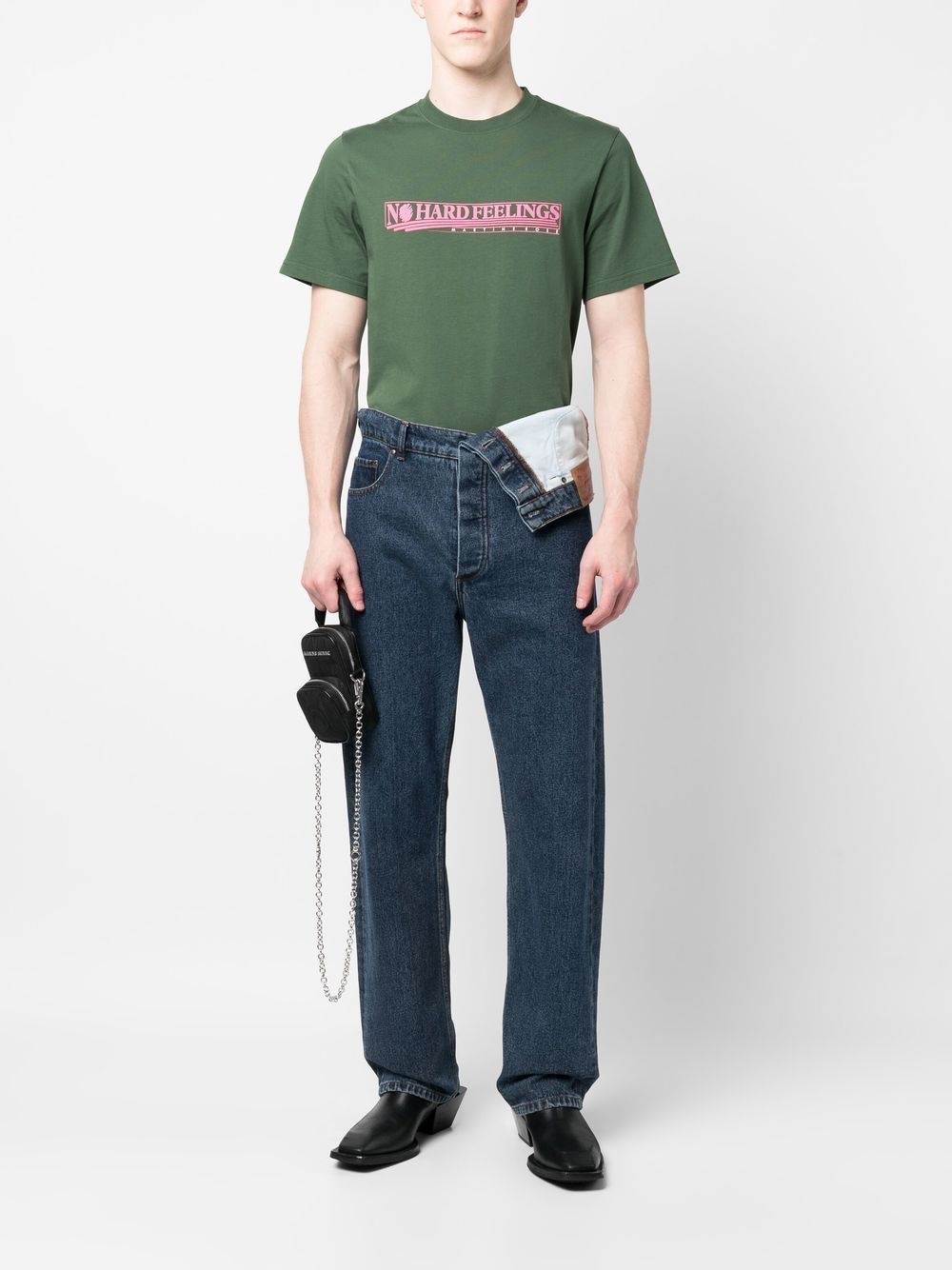 slogan-print cotton T-shirt - 2