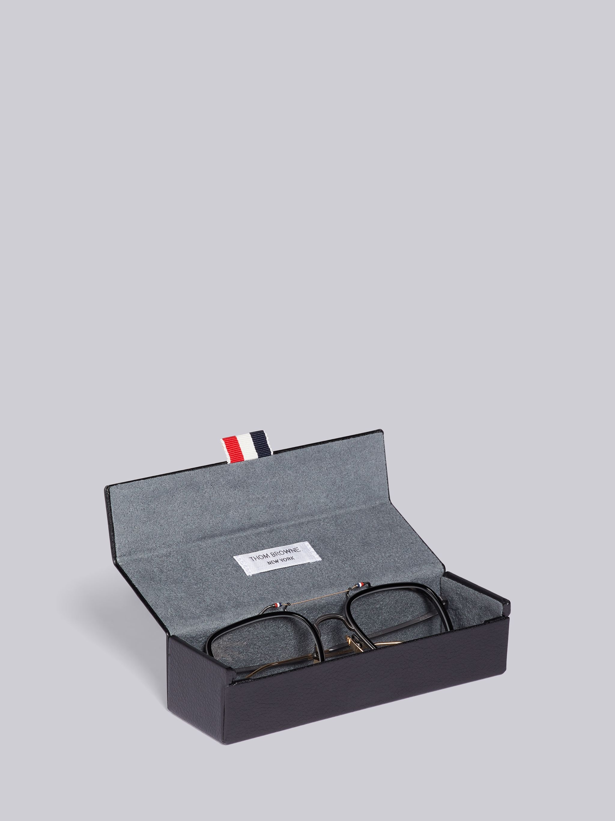 TB816 - Black Rectangular Aviator Glasses - 5