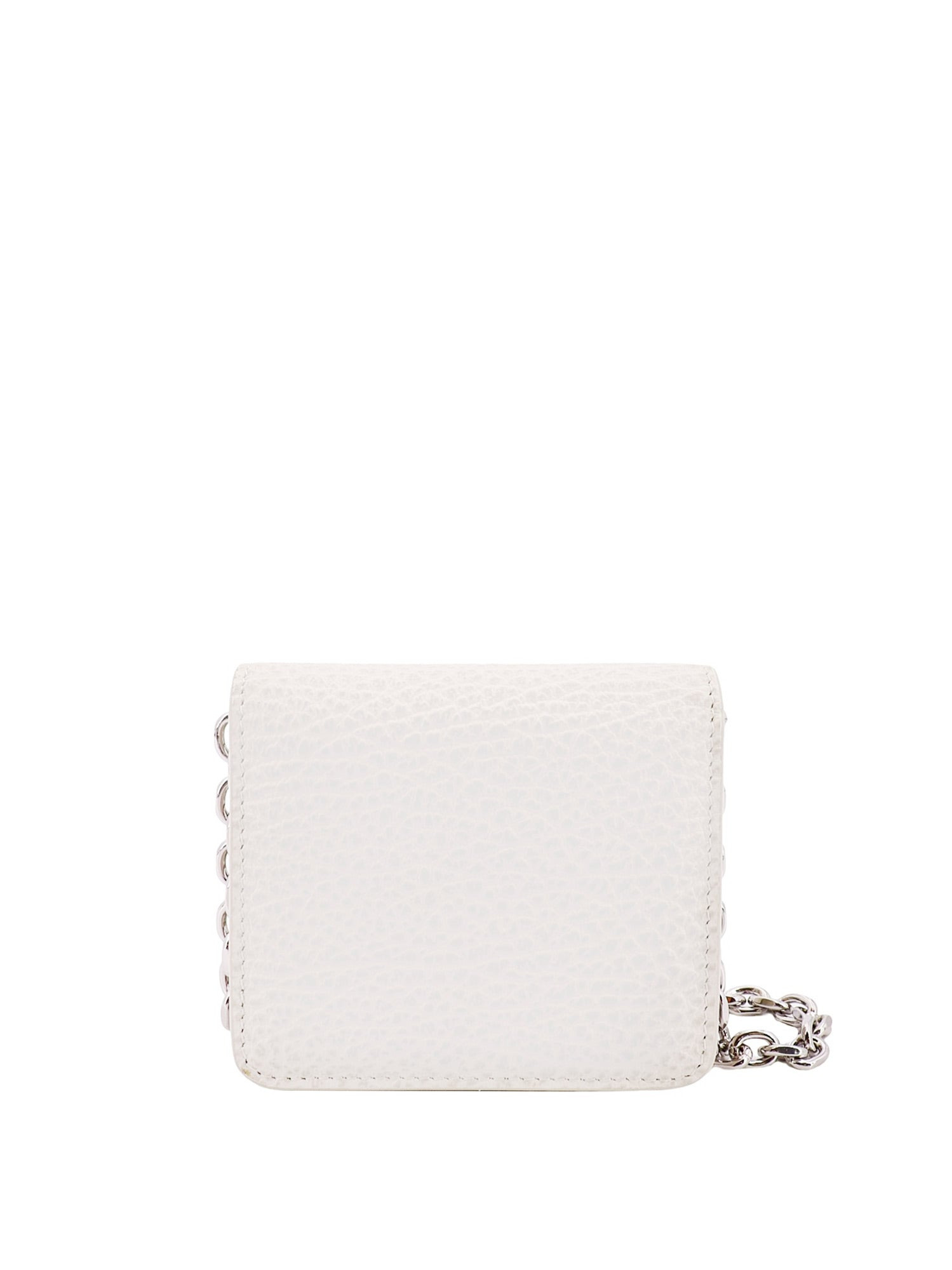 Leather Card Holder With Iconic Stitching - 2