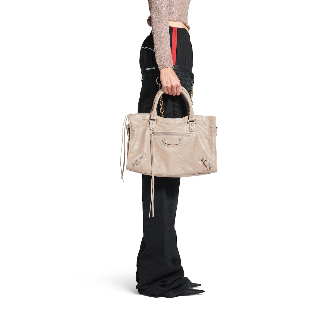 Women's Le City Medium Bag  in Beige - 7