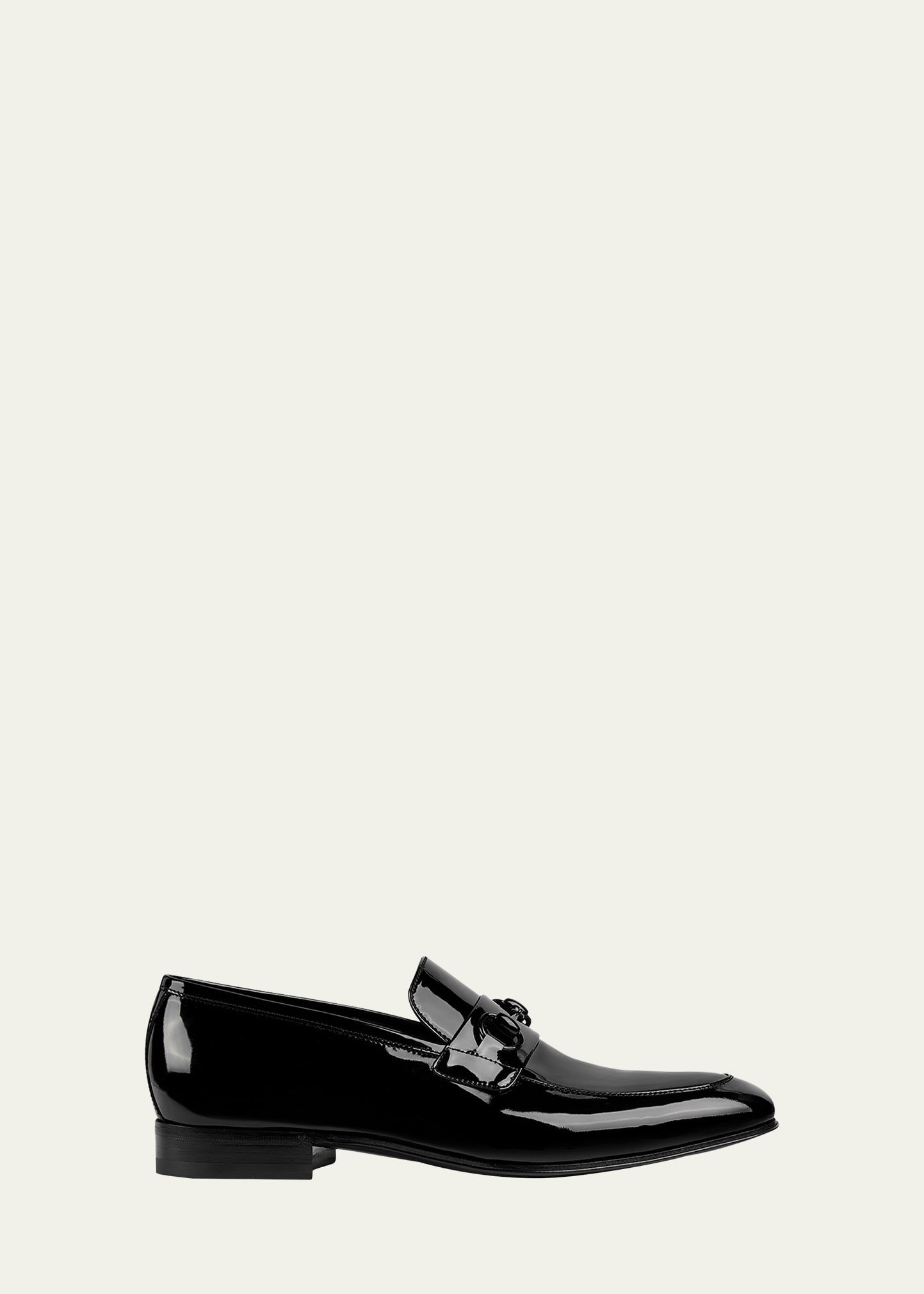 Men's Ed Patent Leather Bit Loafers - 1