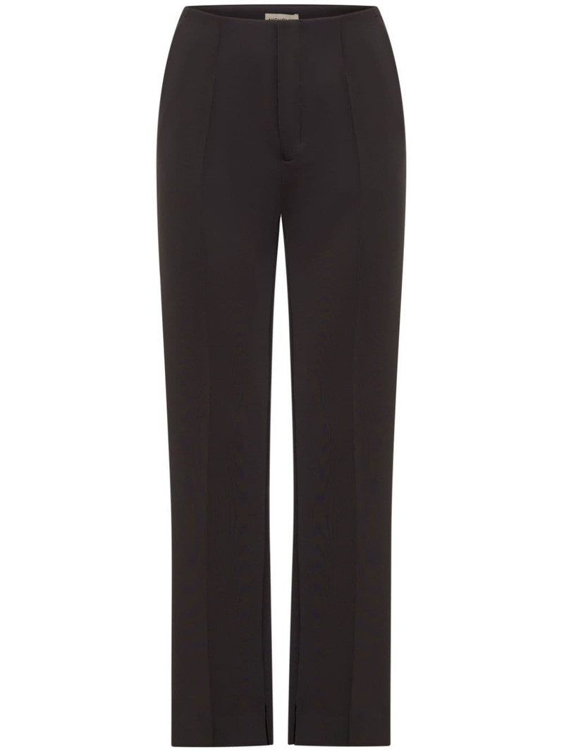 Lillianna straight-leg pleated trousers 1