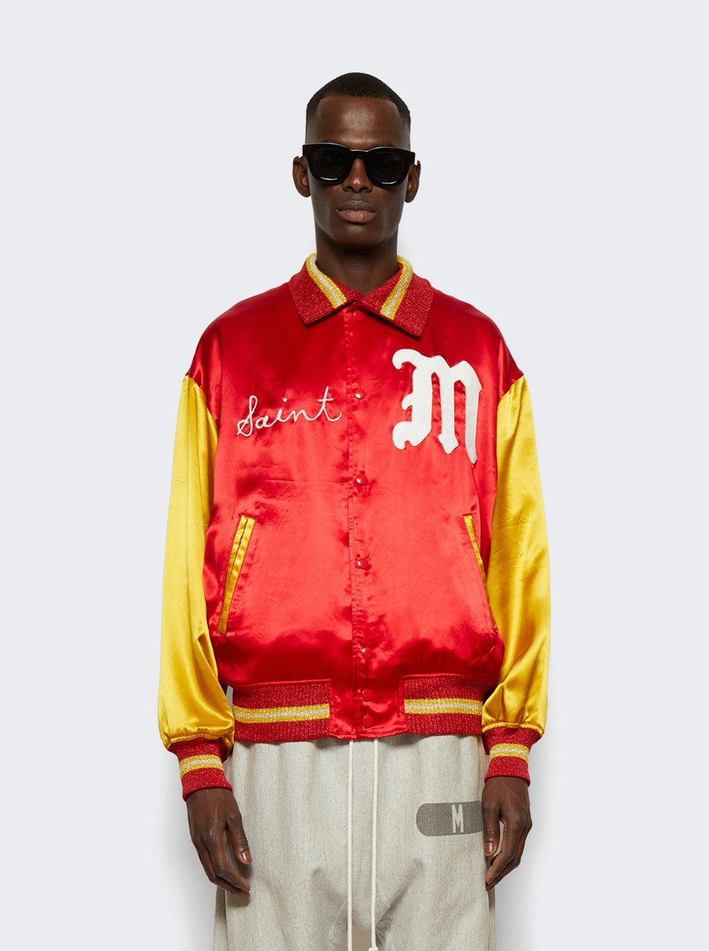 Saint Varsity Jacket Red - 4