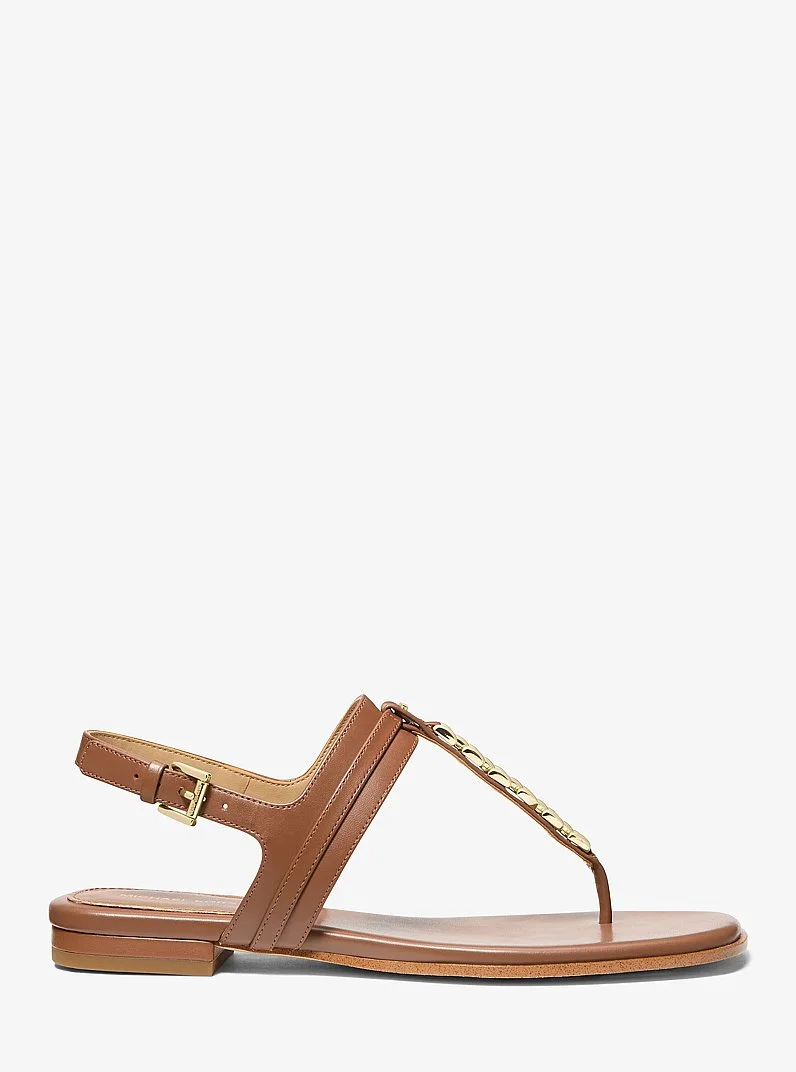 Marcia Embellished Leather Sandal - 1