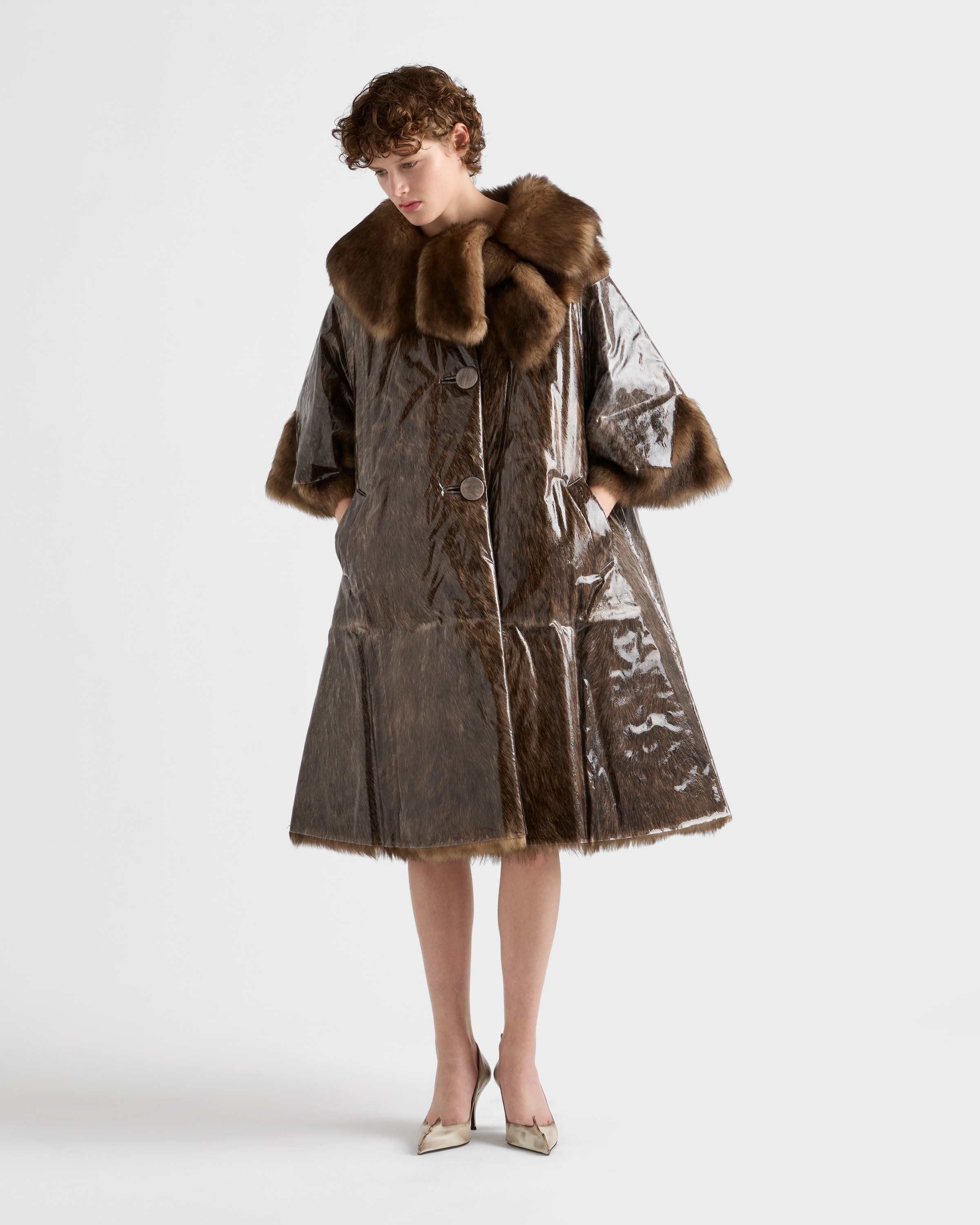 Shearling coat - 2