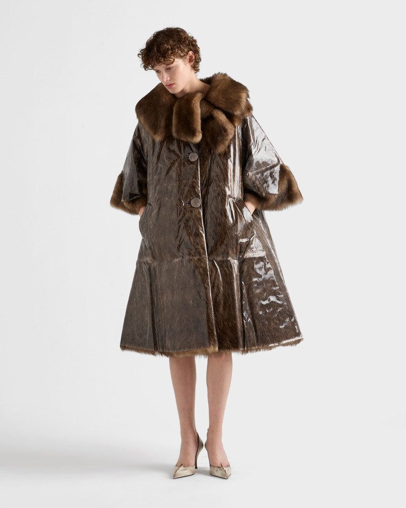 Prada Shearling coat outlook