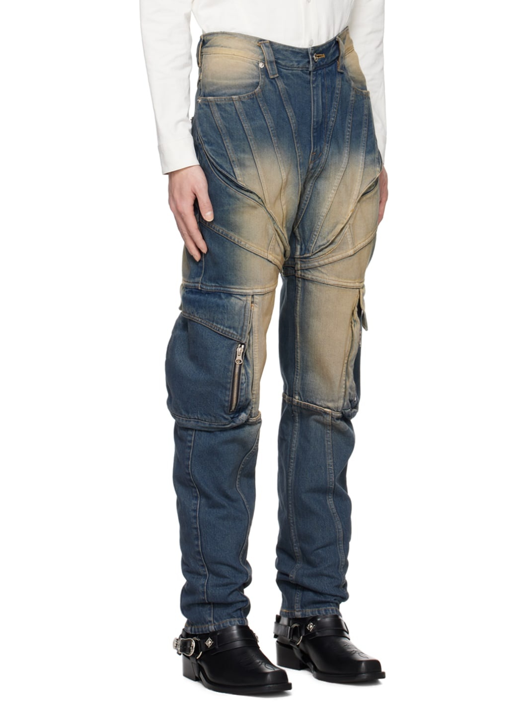 Blue Corset Jeans - 2