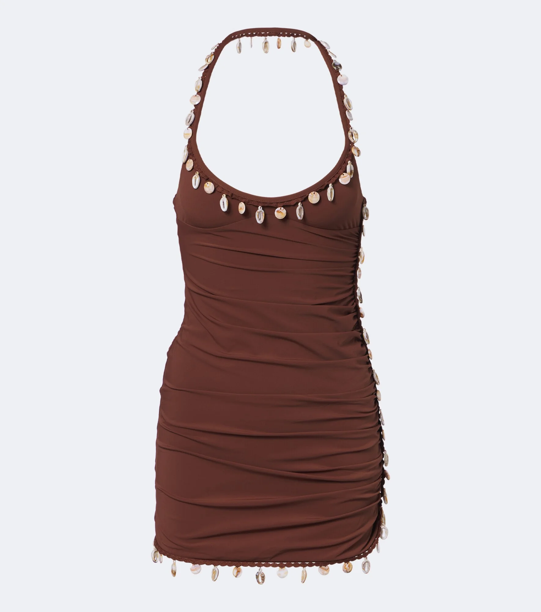 Beach Quartz embellished jersey minidress - 1