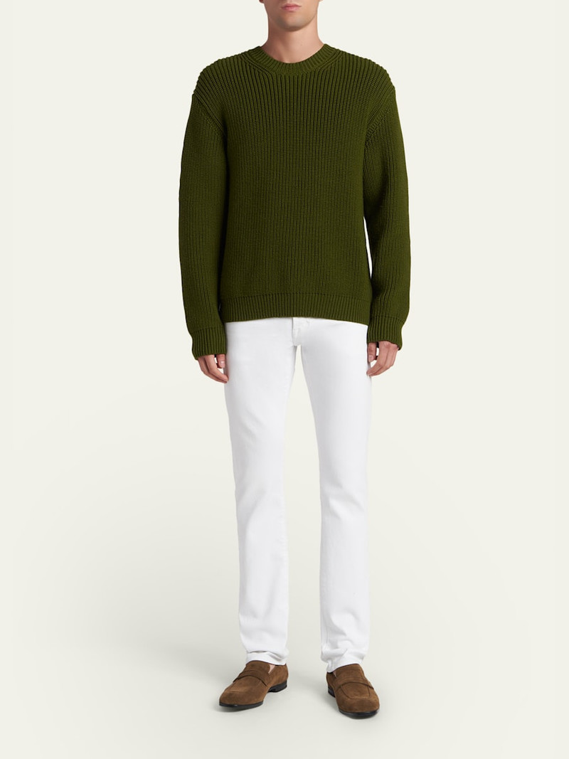 TOM FORD Men's Crewneck Merino Wool Sweater outlook