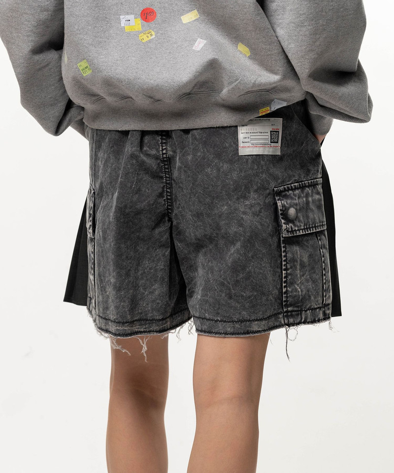 Combined Skirt Cargo Shorts 7
