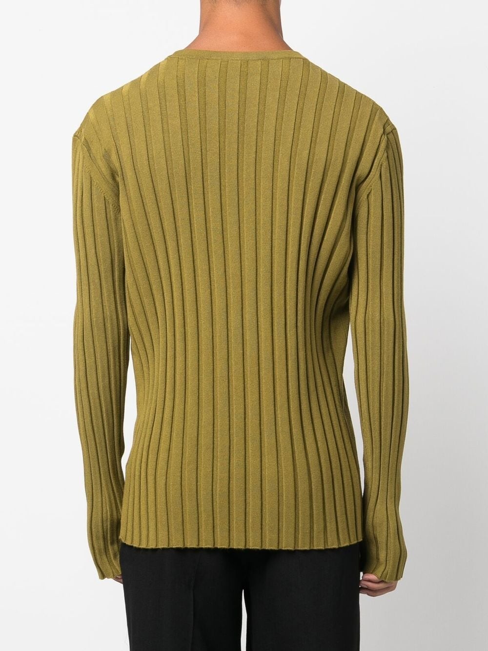 ribbed-knit jumper - 4