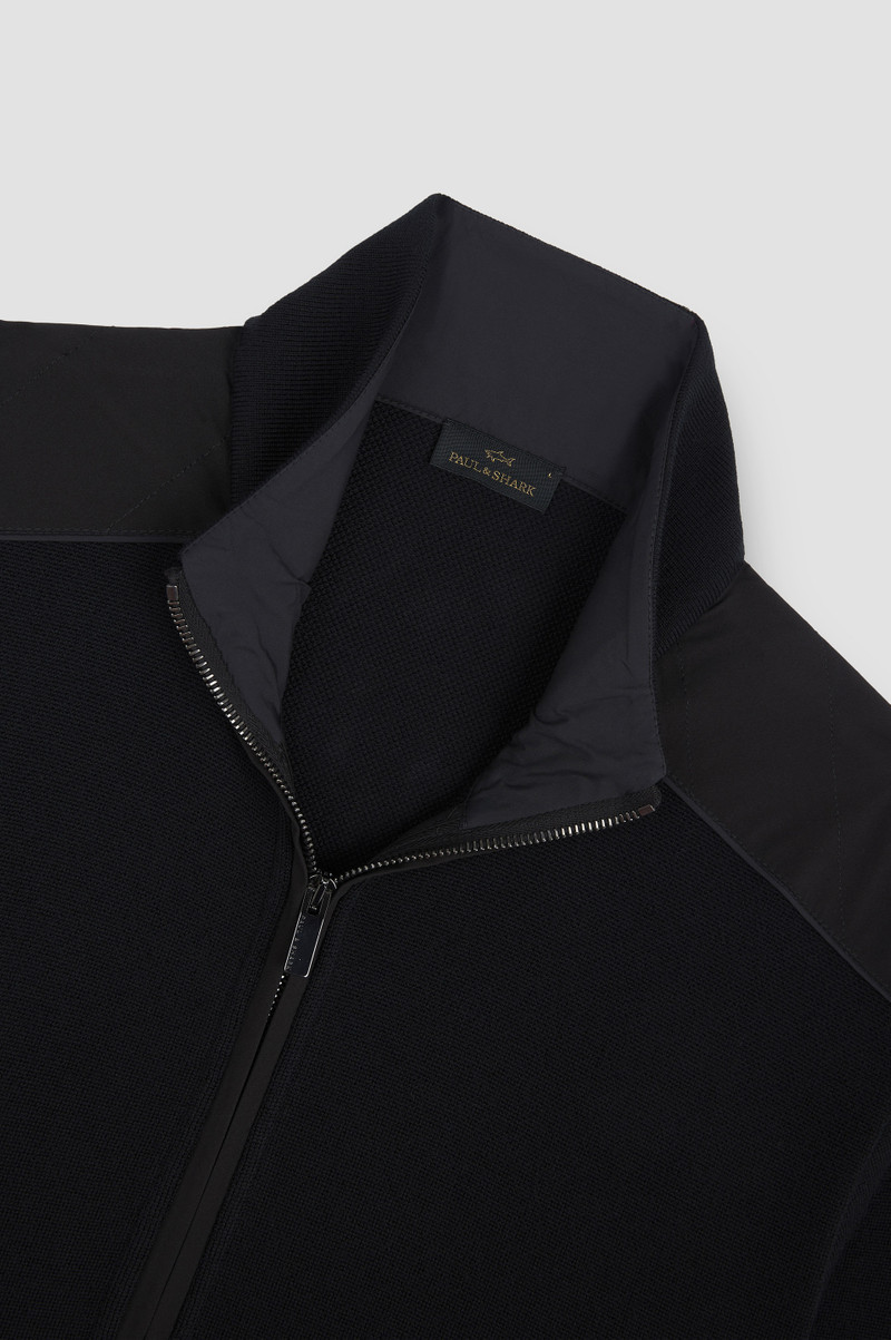 SOFT COOL TOUCH WOOL ZIP-UP SWEATER WITH TYPHOON® PLATINUM DETAILS 6