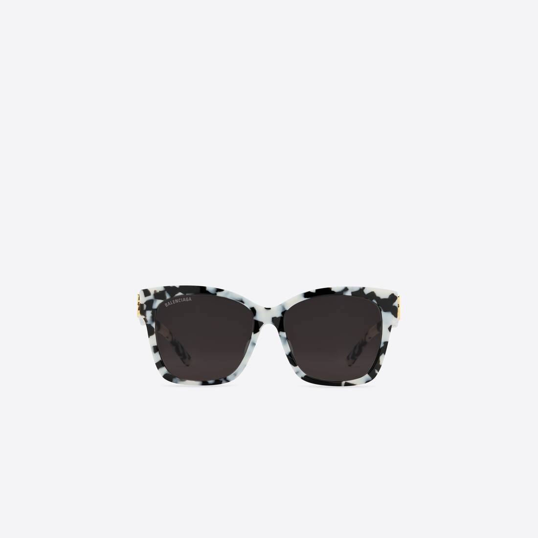 Dynasty Square Sunglasses in White - 1