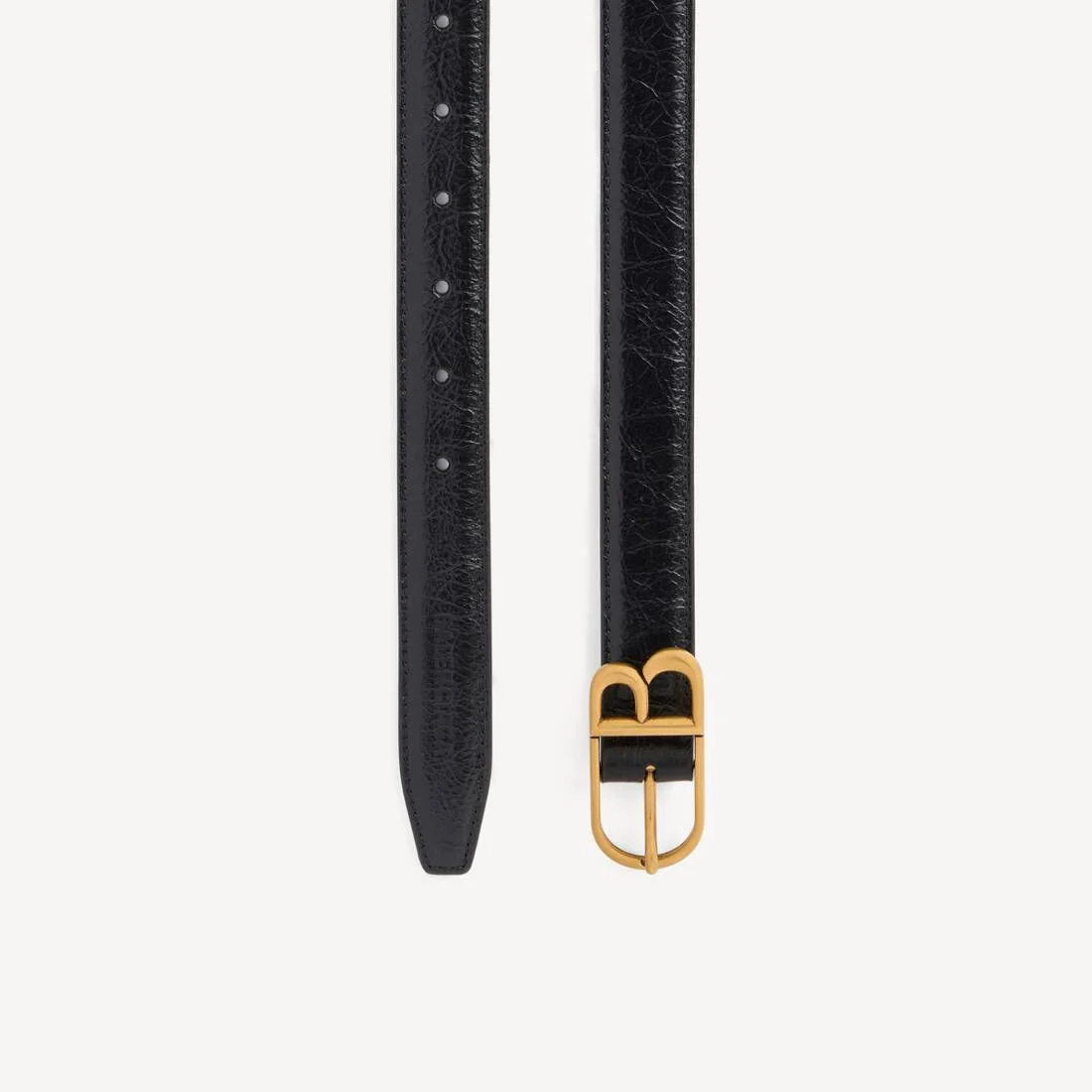 Women's Classic B Belt in Black - 1
