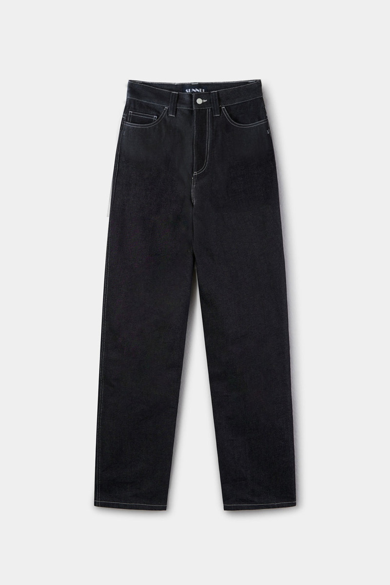 SUNNEI BELLIDENTRO PANTS / denim multicolor outlook