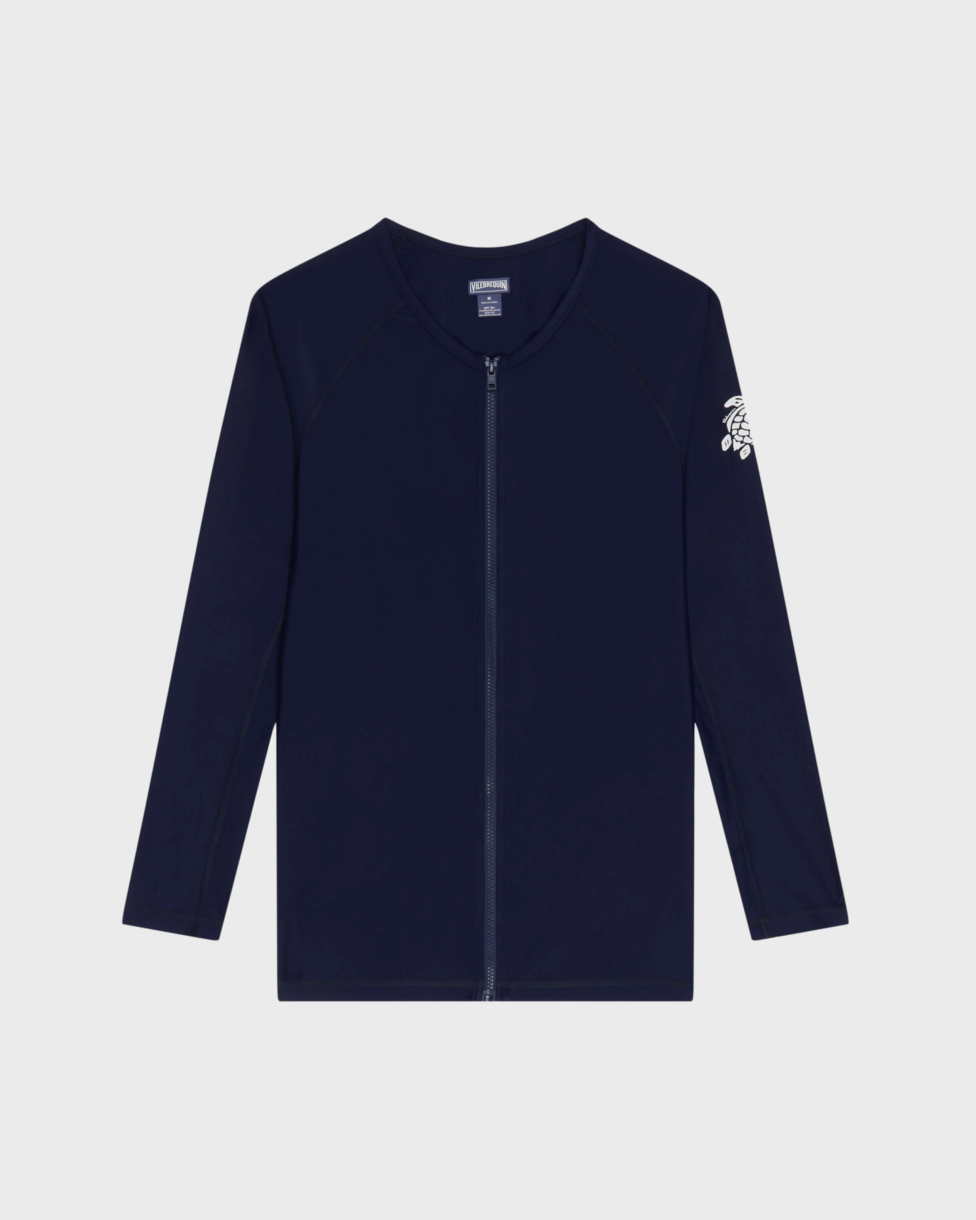 Women Zipper Rashguard Solid - 1