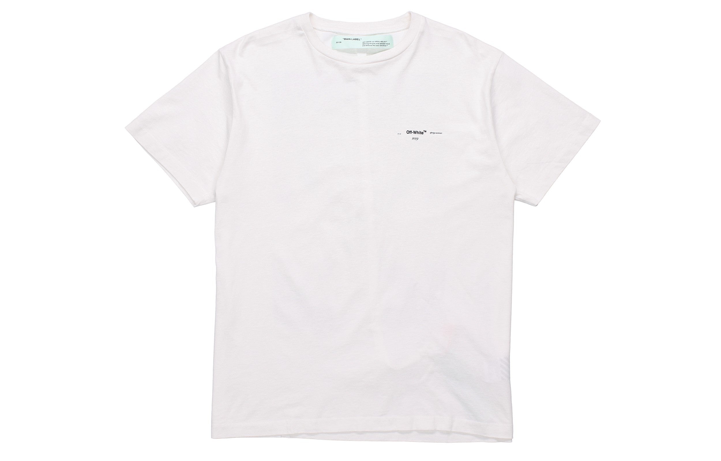 Off-White c/o virgil abloh men's colored arrows short sleeve oversize tee OMAA038R191850120288 - 2