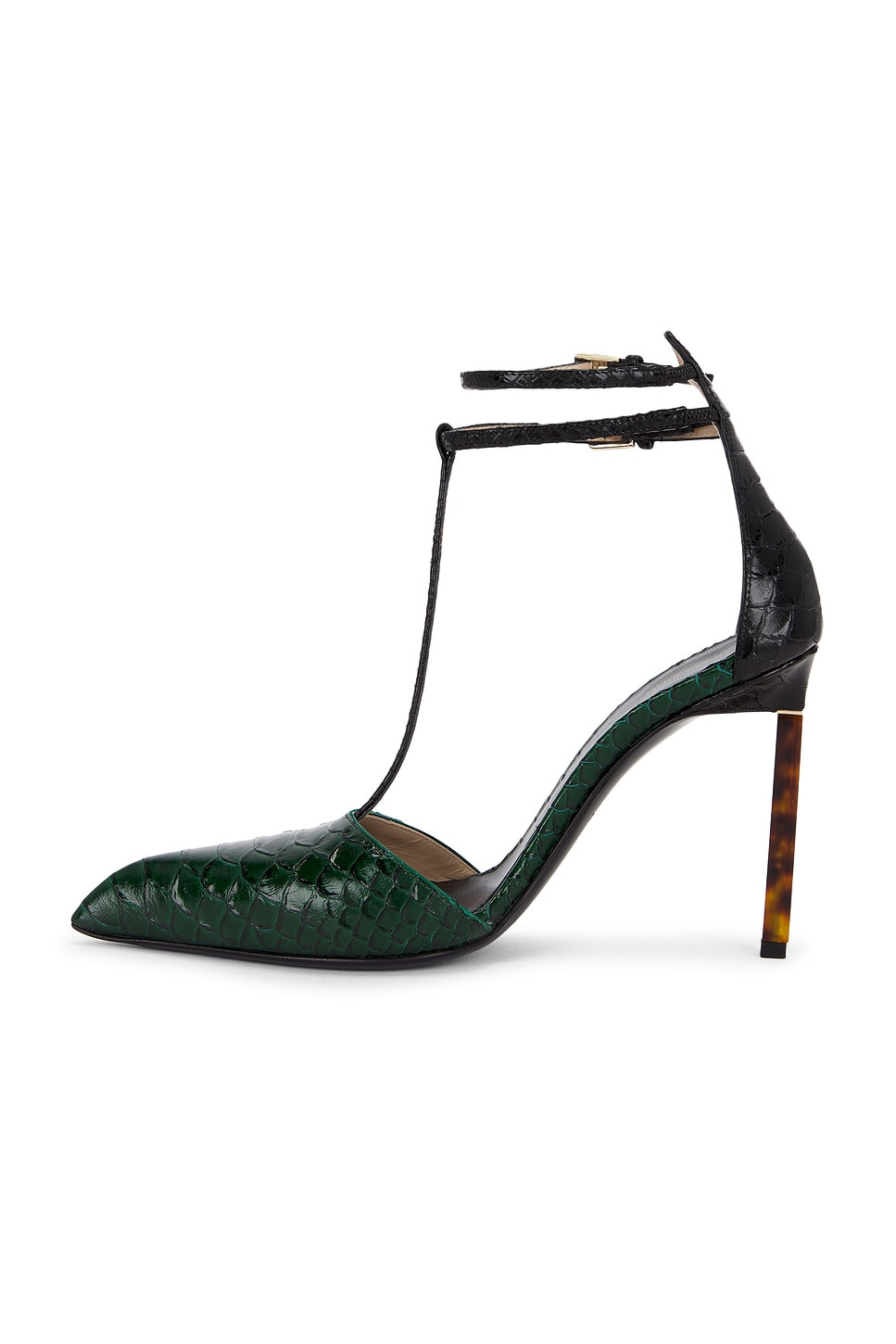 Printed Python T Strap 105 Pump - 5