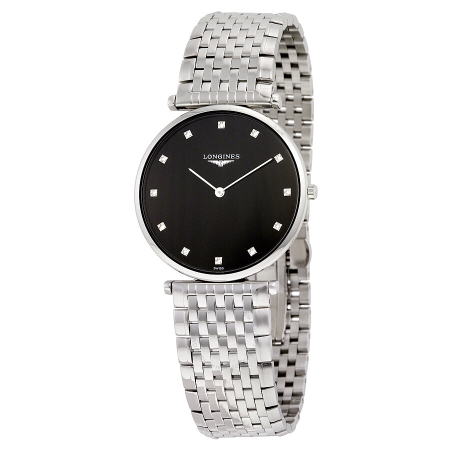 Longines La Grande Classique Black Diamond Dial Men's Watch L47554586 - 1
