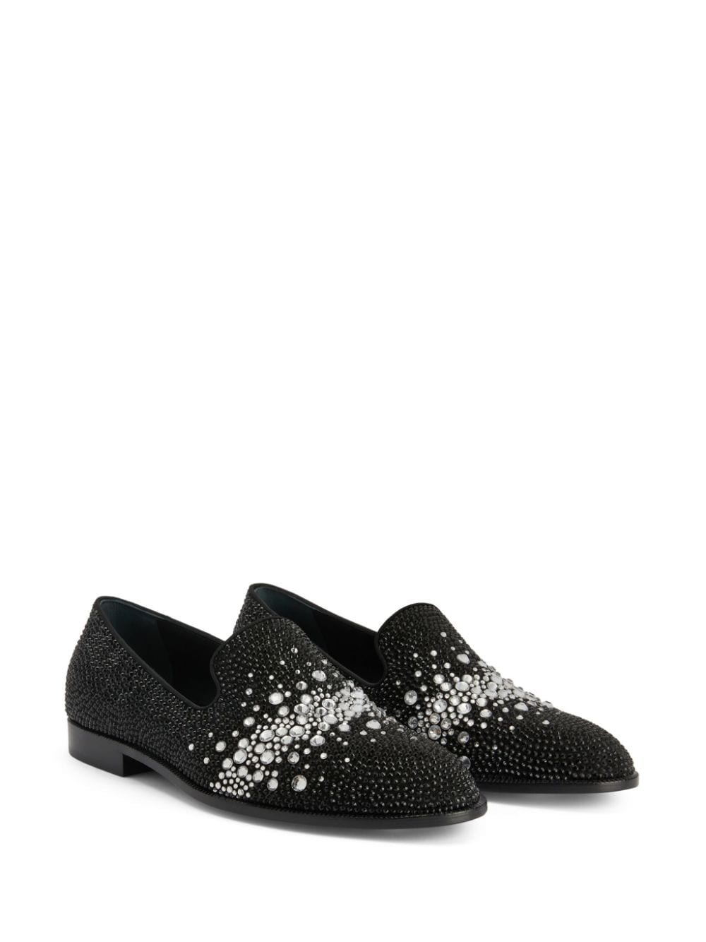 Marthinique rhinestone-embellished loafers - 2