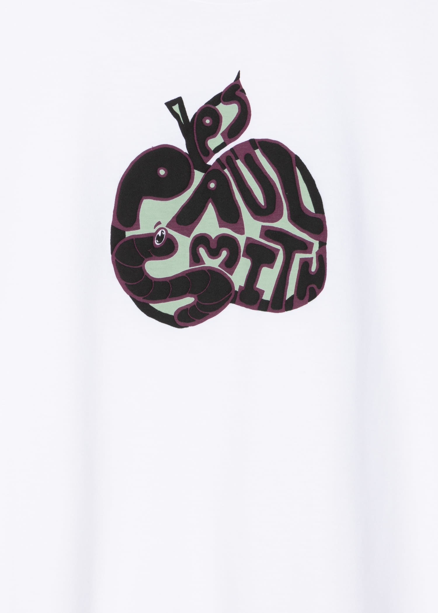White 'Apple' T-Shirt - 2