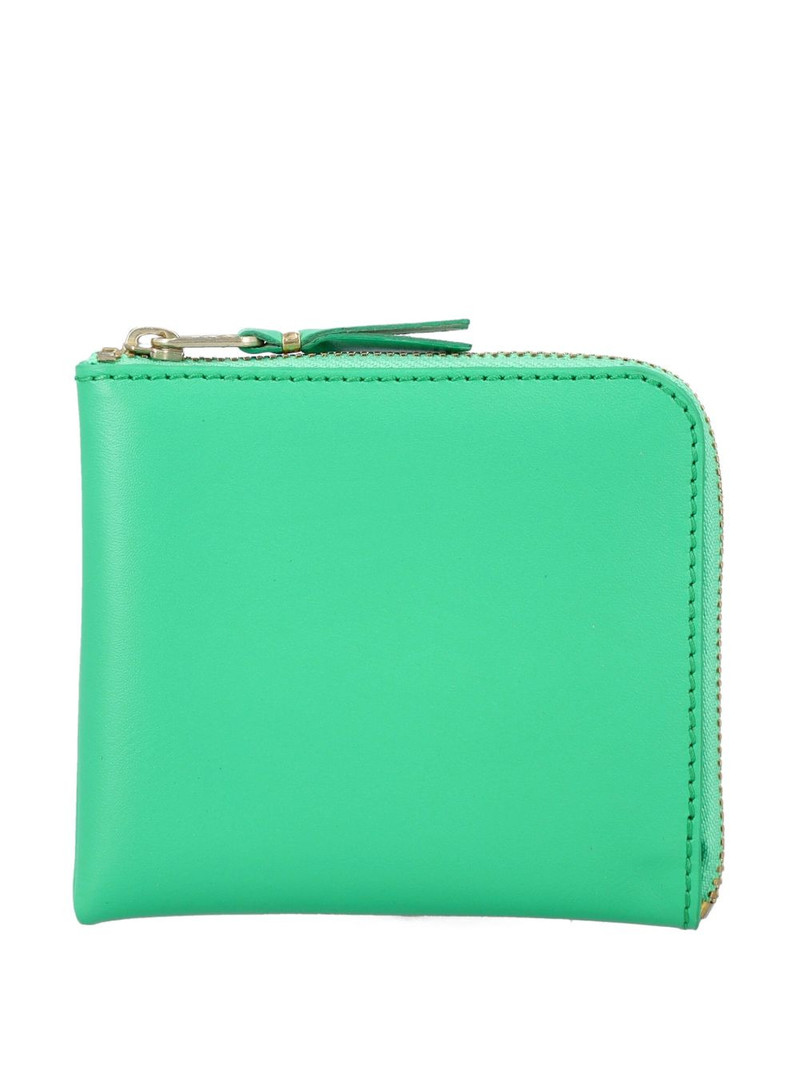 zip small leather wallet 1