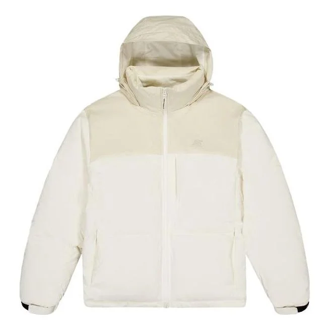New Balance Winter Puffer Coat 'White Beige' NPD49011-WT - 1