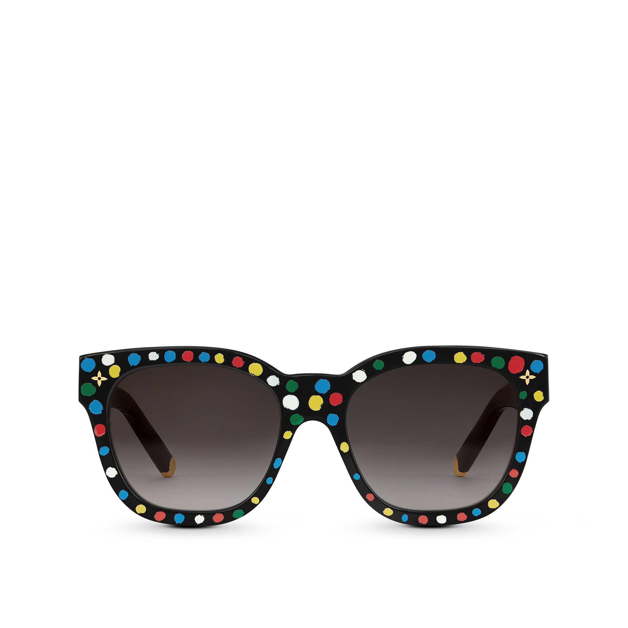 LV x YK My Monogram Square Painted Dots Sunglasses - 5