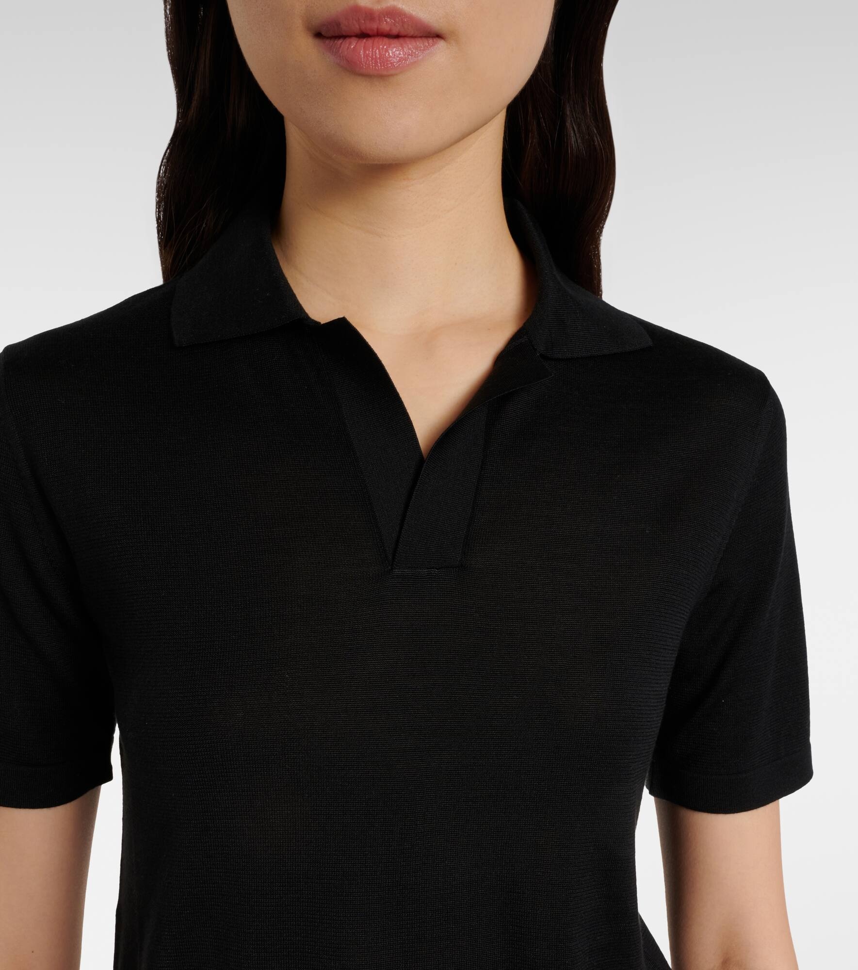 Julianna silk polo shirt - 4
