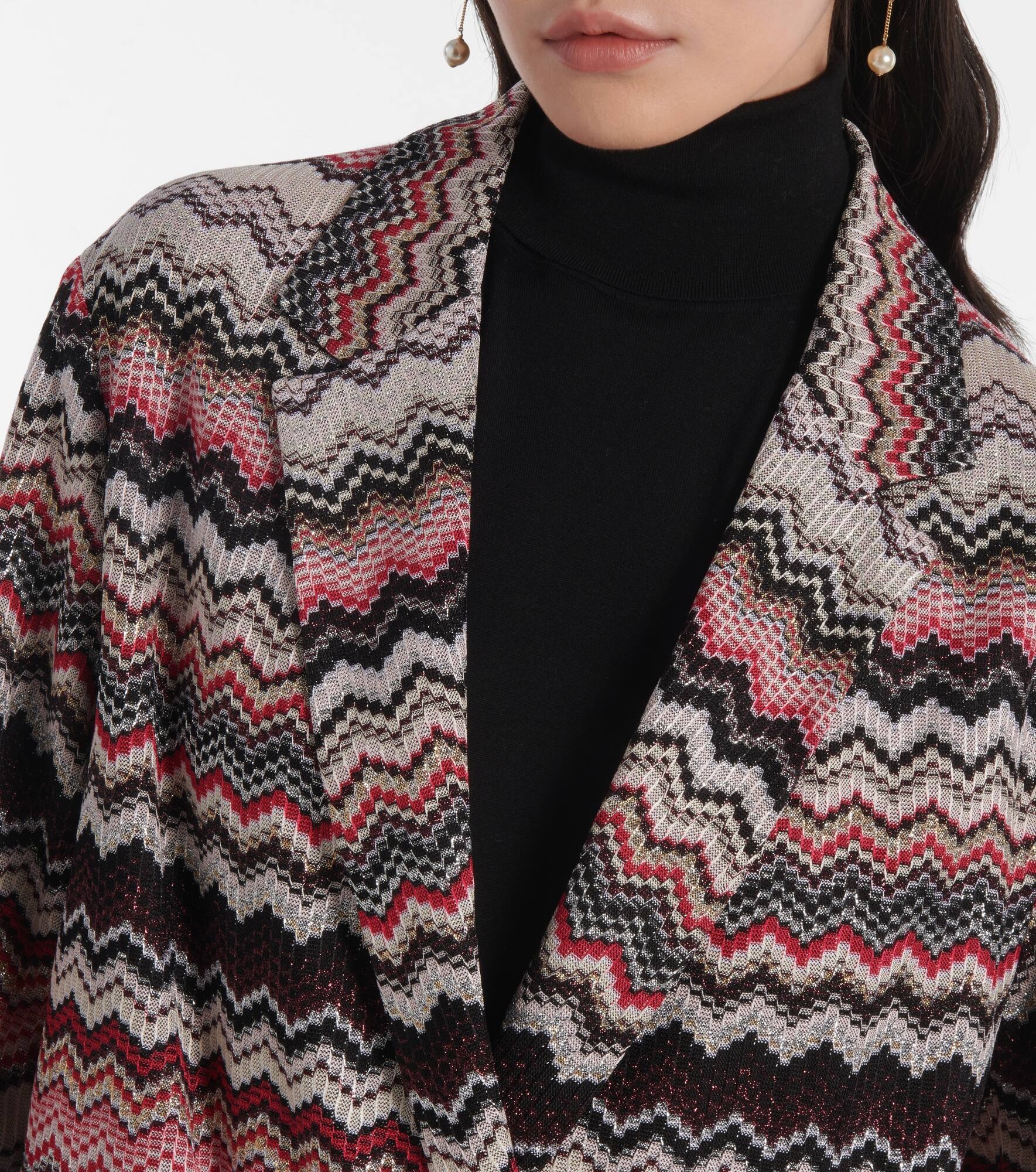 Zigzag blazer - 4