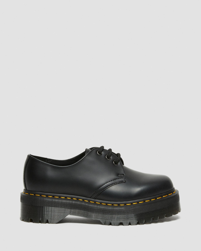 1461 Smooth Leather Platform Shoes - 1
