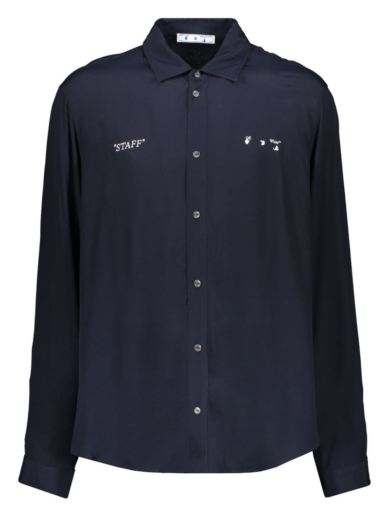logo-print shirt 1