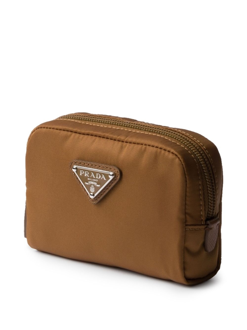 logo-plaque make up bag - 3