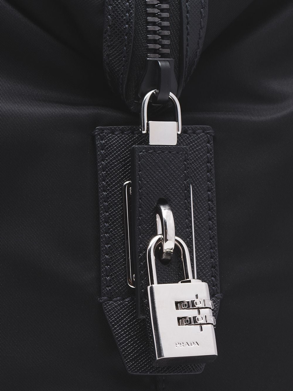 Re-Nylon triangle logo holdall bag - 4