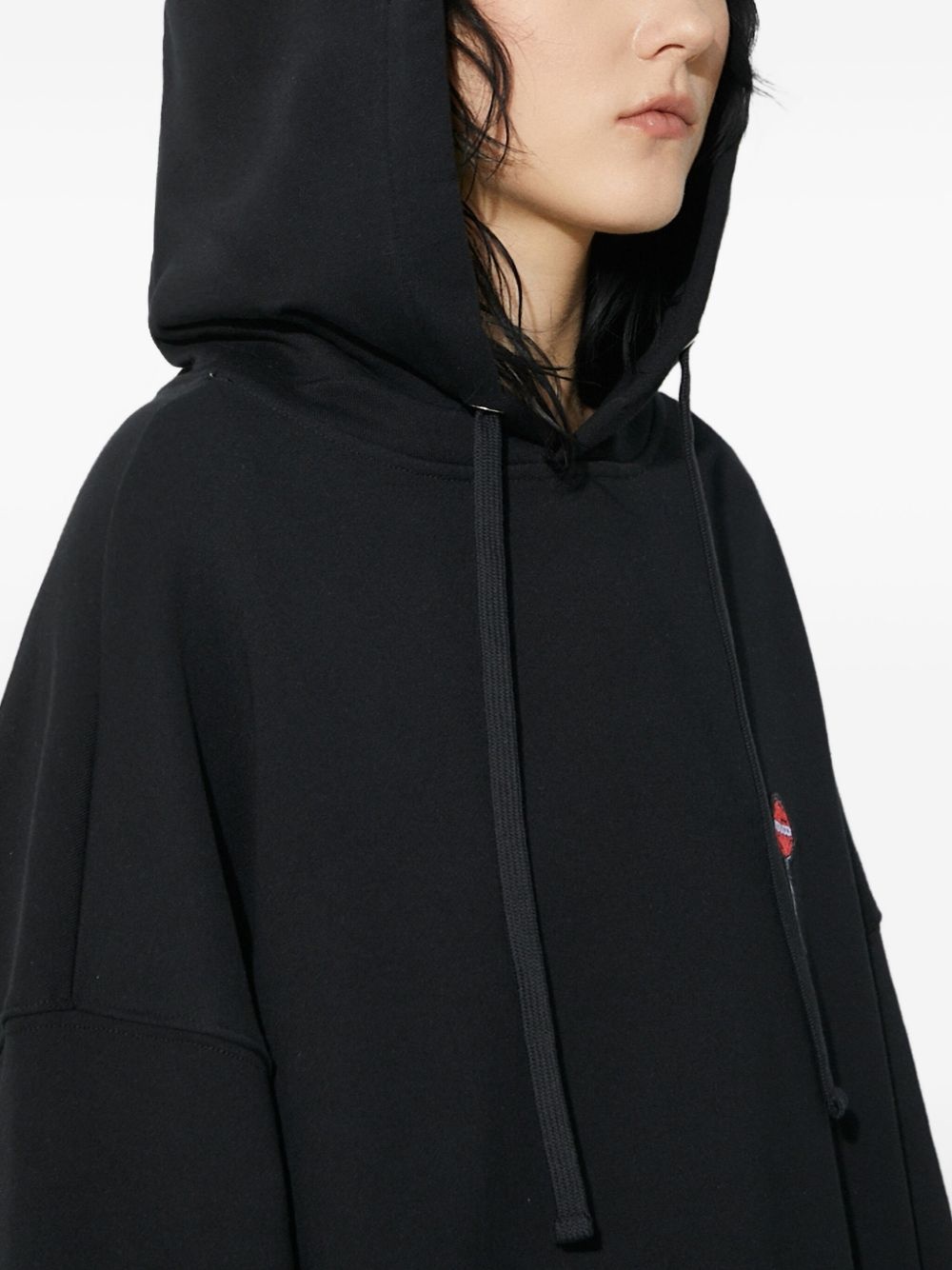 lollipop-embroidered hoodie - 4