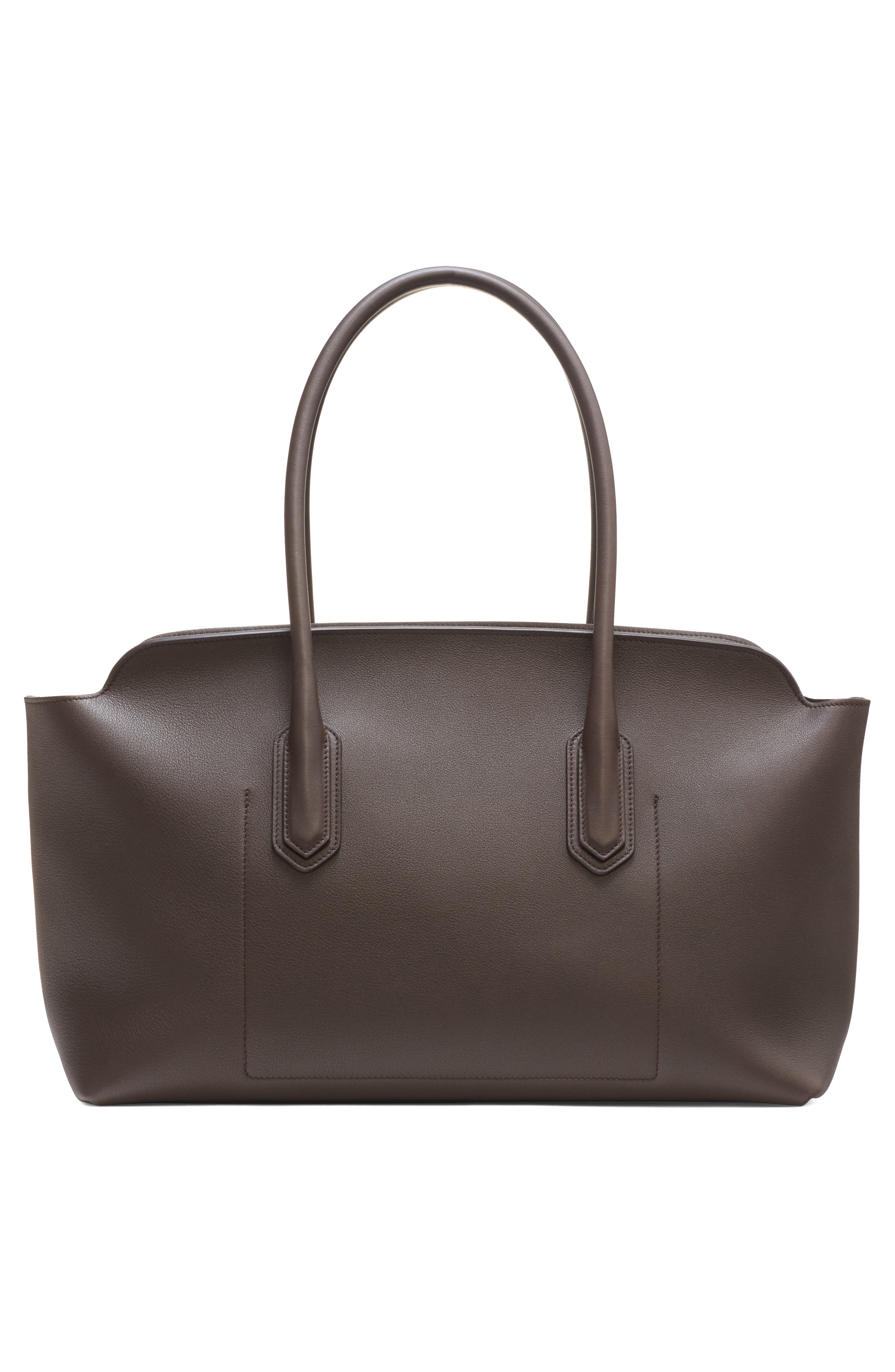 TOM FORD Large Alexander Leather Tote in 1B051 Chocolate at Nordstrom - 3